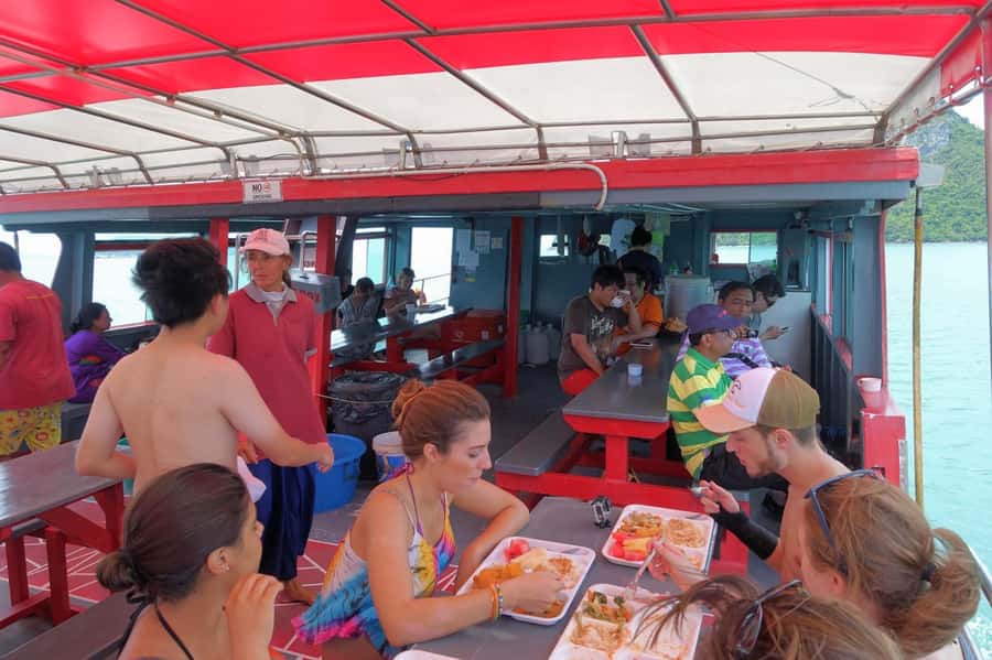 Samui: Angthong Marine Park Boat Tour w/ Transfer and Meals - From Your Koh Samui Hotel to Nathon Pier