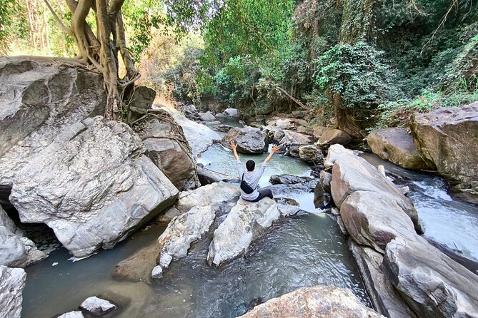 Secret Waterfall and Bamboo Rafting from Chiang Mai - Bamboo rafting on the Wang River