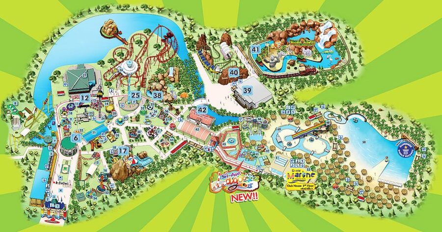 Siam Amazing Park: Water Park Ticket and Buffet Lunch - The water park and the famous wave pool