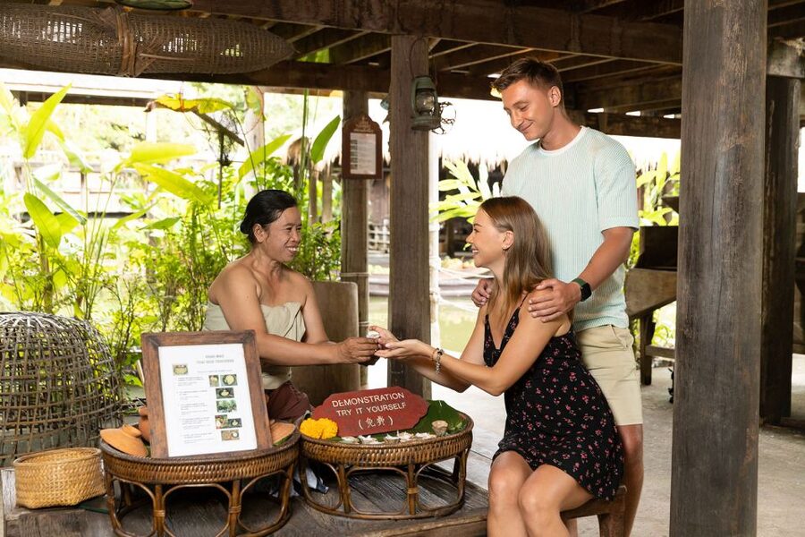 Siam Niramit Phuket Admission Ticket with Transfer Option - The international buffet and the real price of the evening