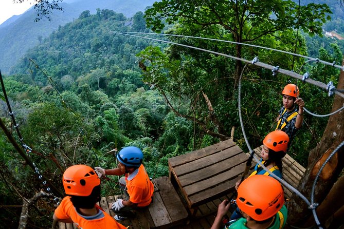 Skyline Jungle Zipline Adventure – Chiang Mai - What the $75.21 price really covers