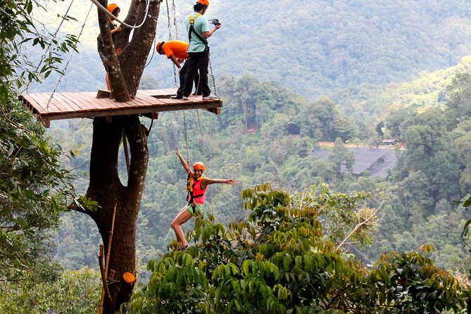 Skyline Jungle Zipline Adventure – Chiang Mai - Abseil, giant swing, and extra thrills
