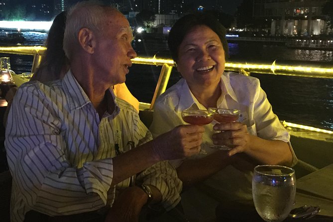 Smile Dinner Cruise Experience: Dining & Live Entertainment - The Chao Phraya after sunset