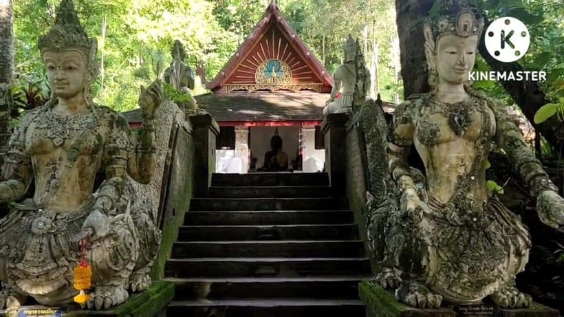 Spiritual Sunrise Wat Doi Suthep, Pha Lat, Alms & Meditation - Khao soi and a real breakfast stop