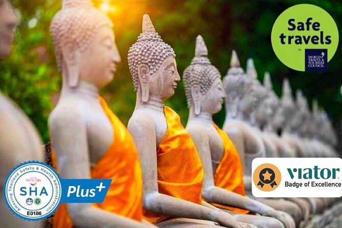 Sunset Sail, Glittering Tempels at Afternoon Ayutthaya Tours - Wat Mahathat and the famous Buddha head