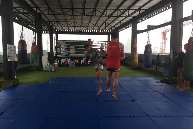 Thai Boxing Lesson, family and Kids Friendly - Practice time with a professional fighter