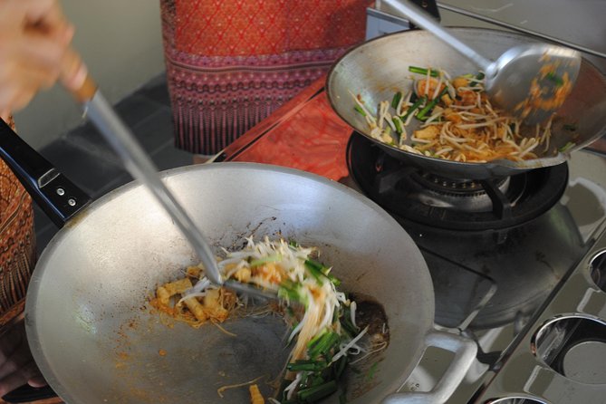 Thai Cooking Class - Picking Herbs in the Garden