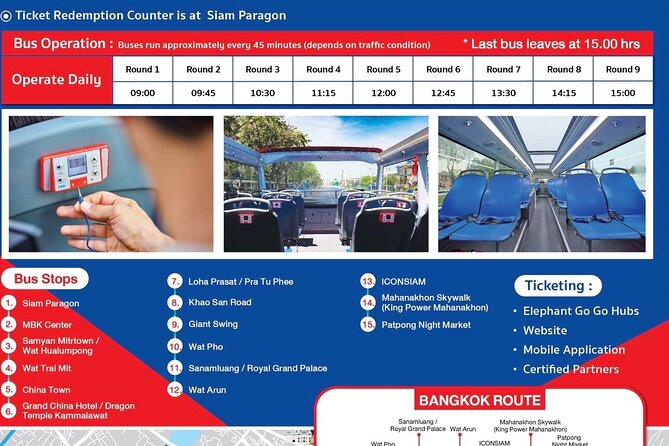The Best Bangkok Hop-On Hop-Off Bus Tour - Old Bangkok around the Giant Swing and Khaosan Road