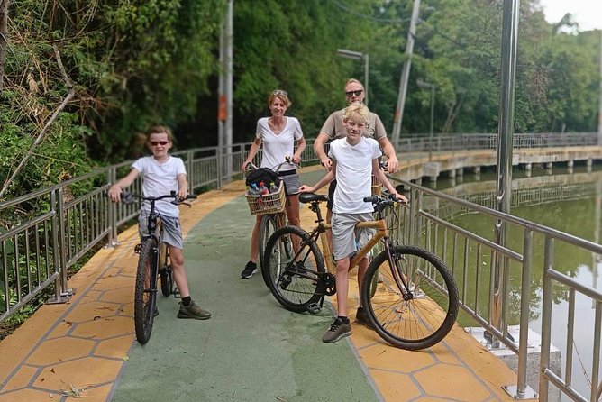 The Original Bicycle Tour in the Green Jungle of Bangkok - Leaving Khlong Toei by boat