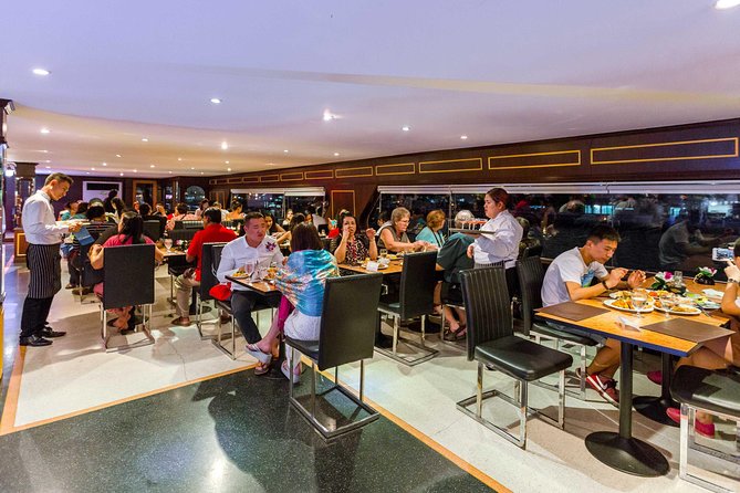 The White Orchid: Chao Phraya Dinner Cruise Experience - Bangkok’s riverfront sights after sunset