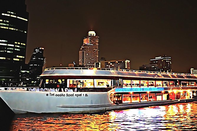 The White Orchid: Chao Phraya Dinner Cruise Experience - Thai dance, cabaret, and music on three levels