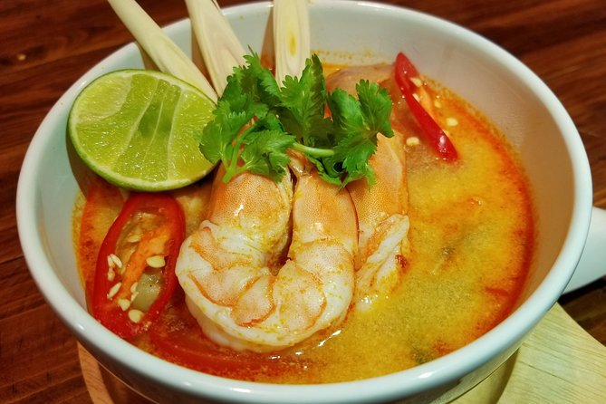 Tingly Thai Cooking School Evening Class - A clean, social setting with a small-group feel