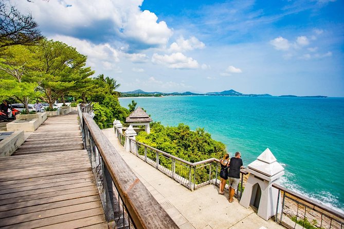 Top Sights of Samui City Tour - Lad Koh Viewpoint looks across Chaweng Beach
