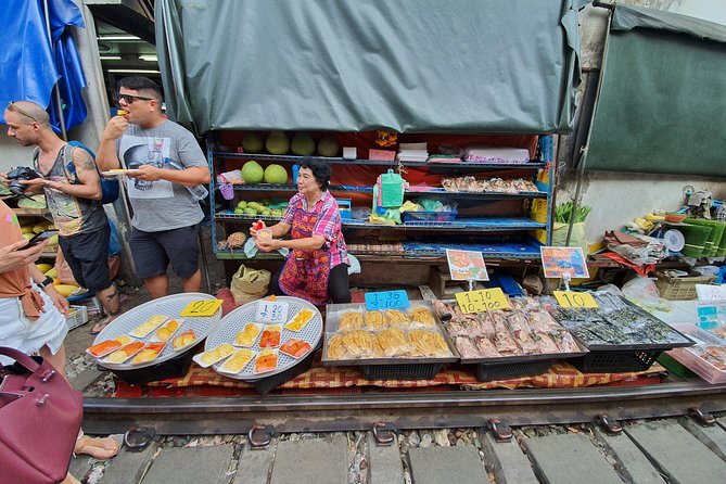 Train & Floating Market Food Adventure + Scenic train ride - A Possible Coconut Farm Visit