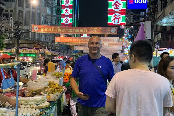 Tuk-tuk tour Bangkok by Night with Chinatown meal and hotel transfers - The Giant Swing gives the old city a memorable landmark