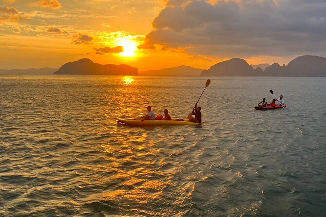 Twilight Sea Canoe Tour with Sea Cave Kayaking in Phang Nga Bay - From Phuket hotels to Ao Por Pier