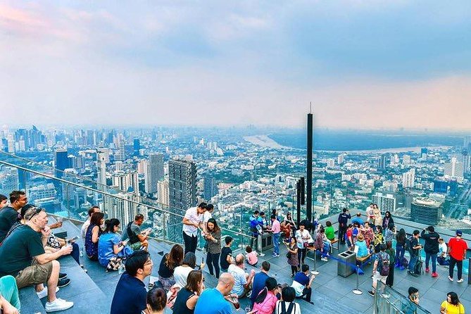 Walk over SKY at Kingpower SkyWalk Admission Ticket - Entering King Power Mahanakhon