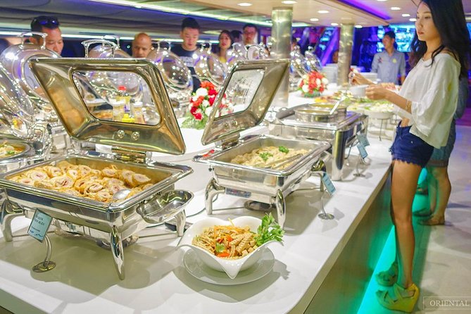 Wonderful Pearl: Bangkok's Dinner Night Cruise - Rama VIII Bridge gives the cruise its first big view