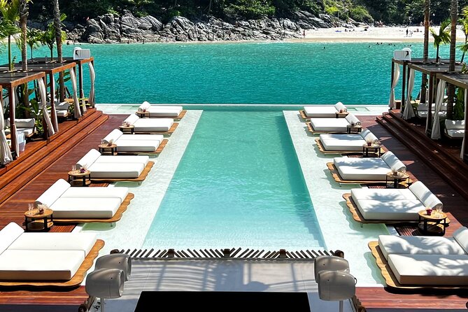YONA Beach Club: Phuket's Most Incredible Boat Experience - Morning at YONA: calmer water and fewer party crowds